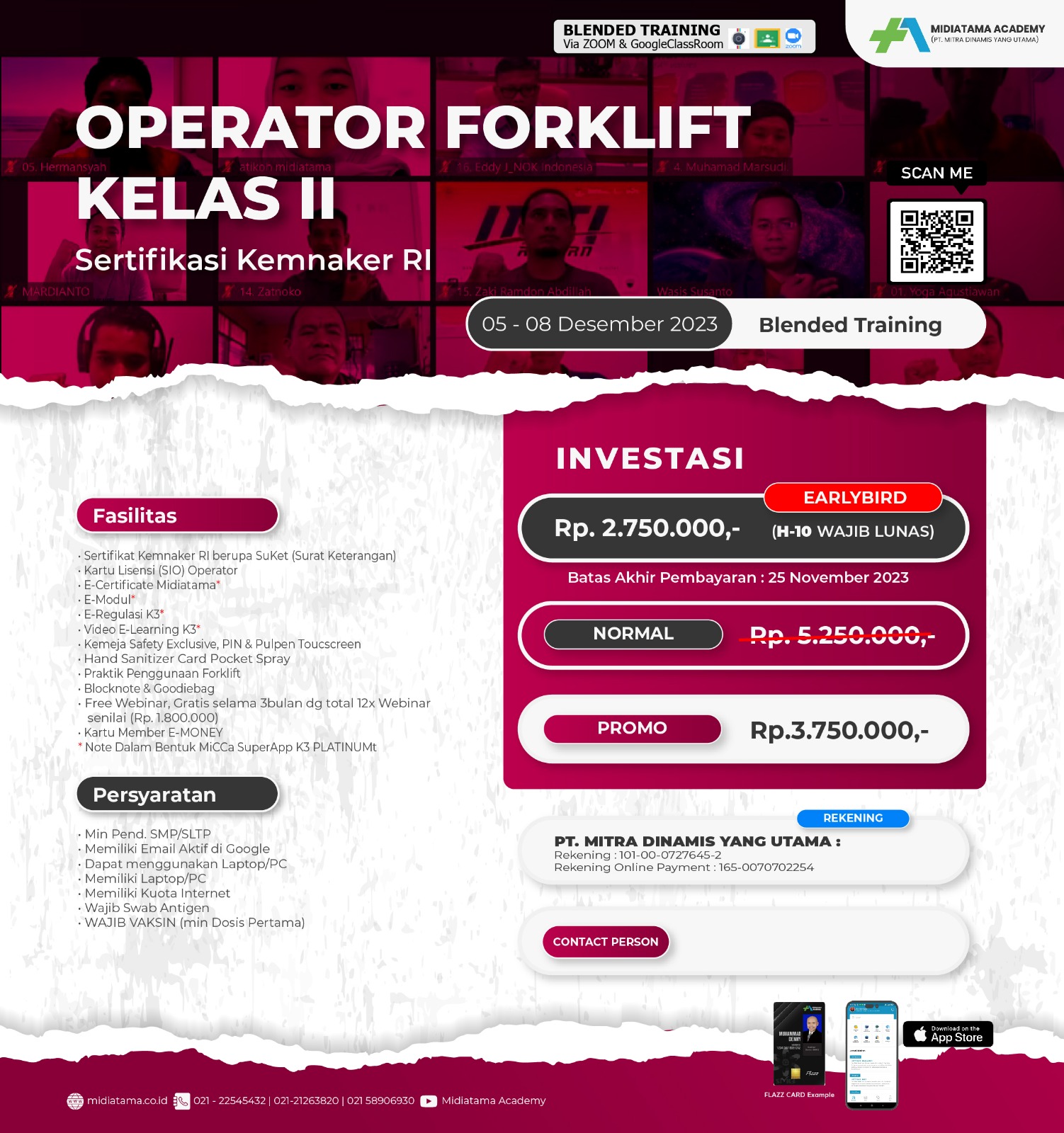 Operator Forklift Kelas II Batch 18 - Midiatama Academy